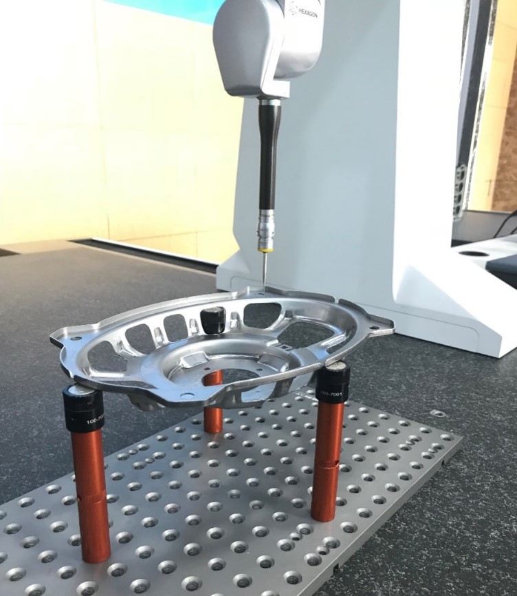 如何使用三坐標(biāo)測(cè)量音響喇叭盆架各項(xiàng)尺寸是否合格？