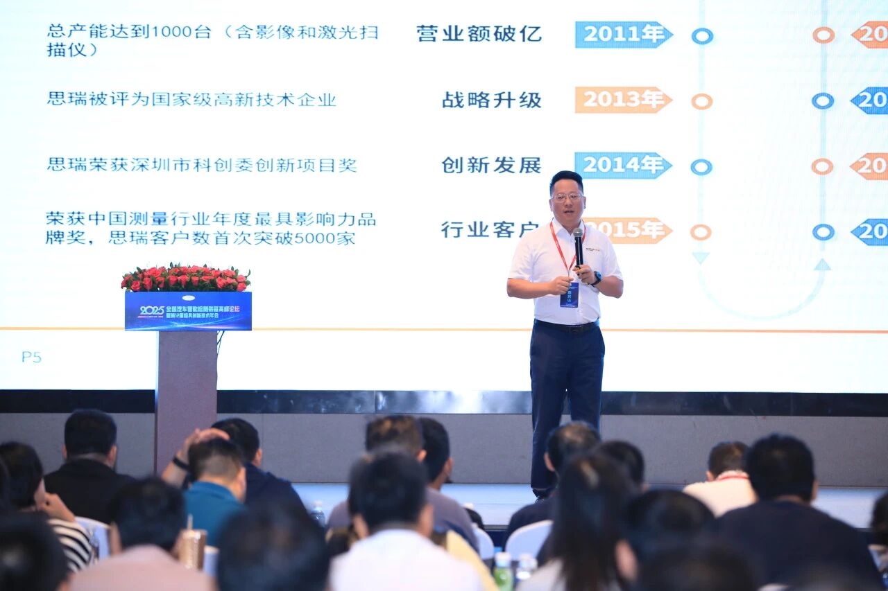 數(shù)字測(cè)量技術(shù)助力智能制造！思瑞測(cè)量受邀參加全國(guó)汽車(chē)智能檢測(cè)裝備高峰論壇暨第12屆檢具創(chuàng)新技術(shù)年會(huì)